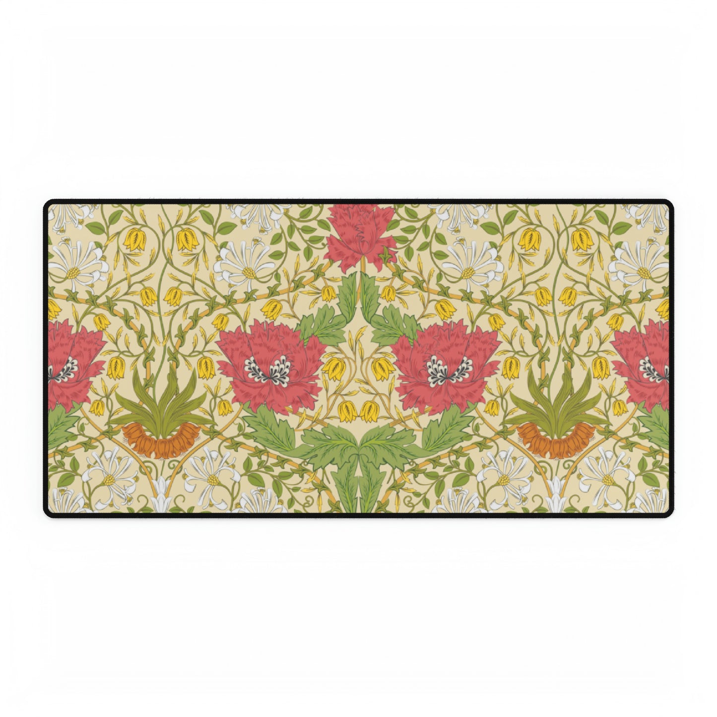 Desk Mat inspired by William Morris - Honeysuckle Collection (Summer)