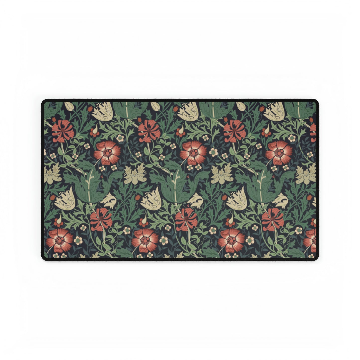 William Morris & Co Neoprene Desk Mat and Mouse Pad brings a touch of Victorian aesthetics to the modern workspace environment.