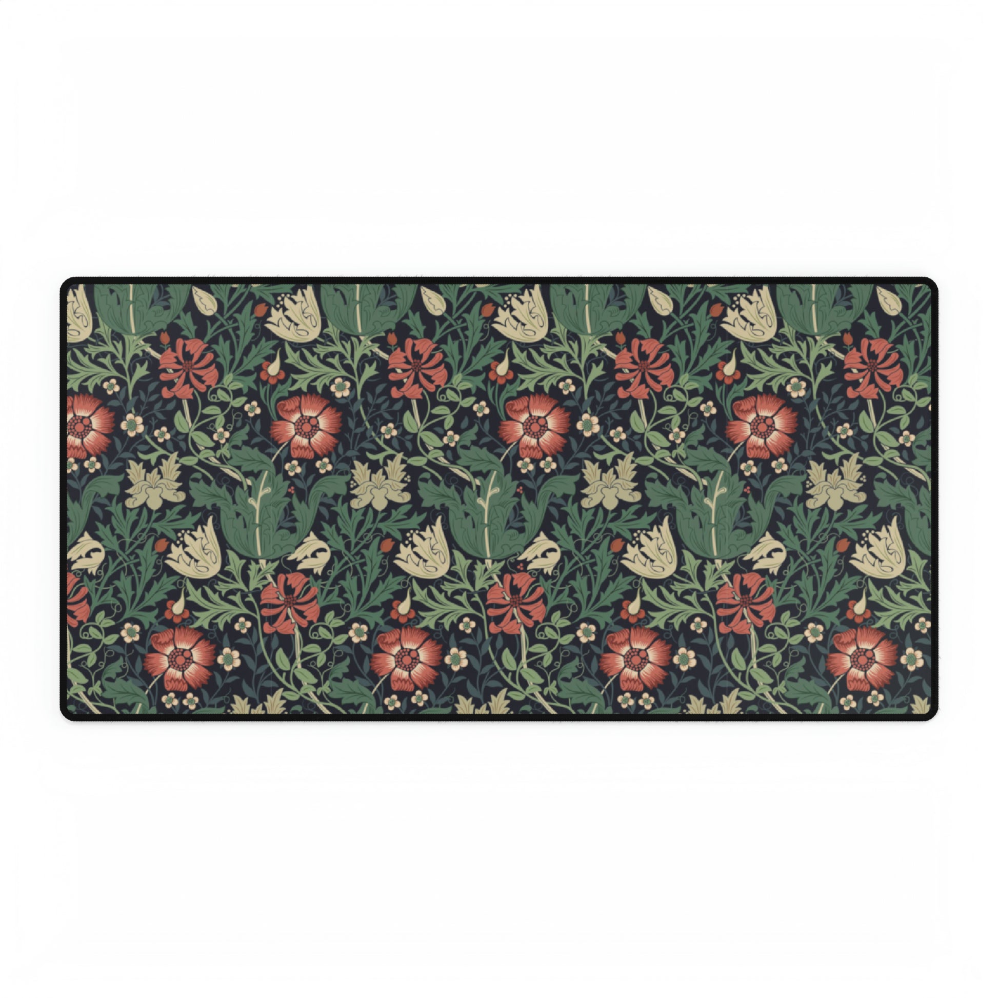 William Morris & Co Neoprene Desk Mat and Mouse Pad brings a touch of Victorian aesthetics to the modern workspace environment.