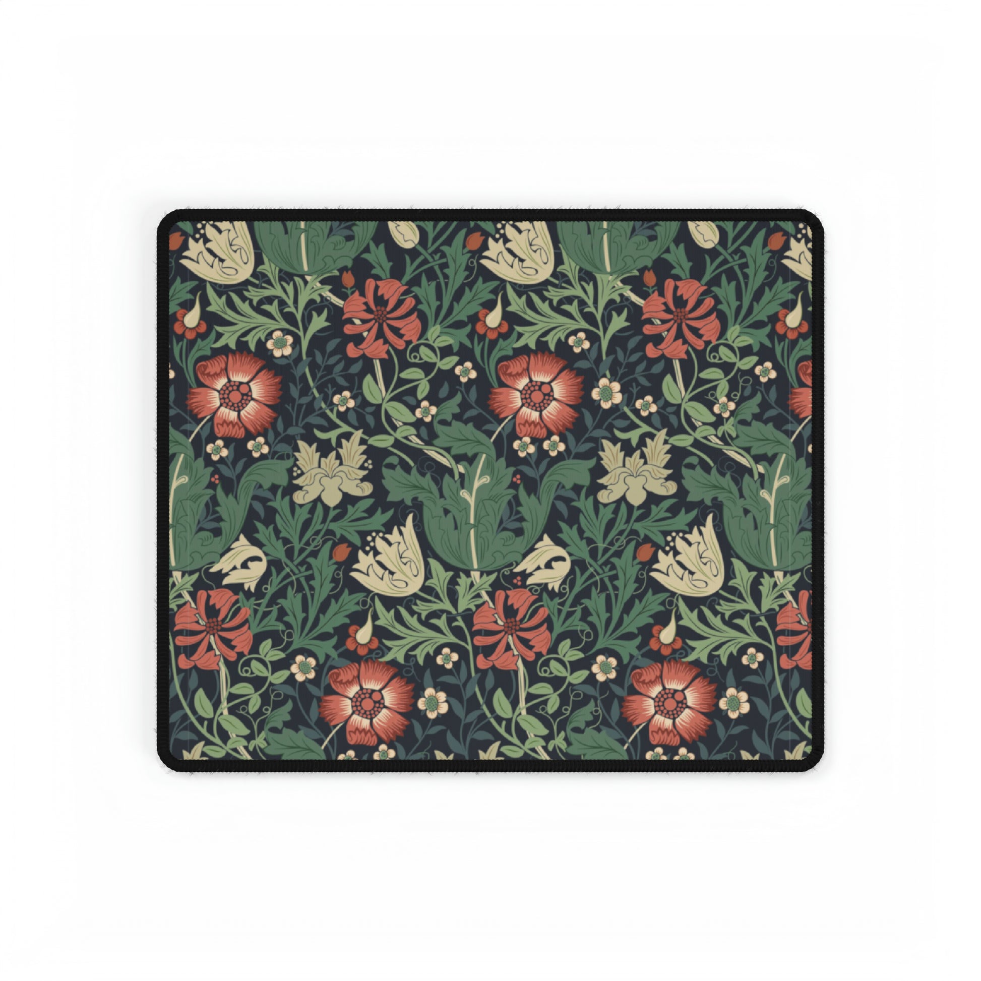 William Morris & Co Neoprene Desk Mat and Mouse Pad brings a touch of Victorian aesthetics to the modern workspace environment.