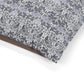 Floral patterned fabric with birds on a white background