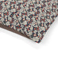 Floral patterned fabric on a white background