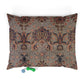 Decorative pillow with intricate pattern on a white background