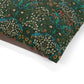 Cushioned Dog Bed inspired by William Morris & Co in a dark green floral pattern called Tulip Collection