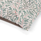 Dog Bed with leaf pattern on a white background