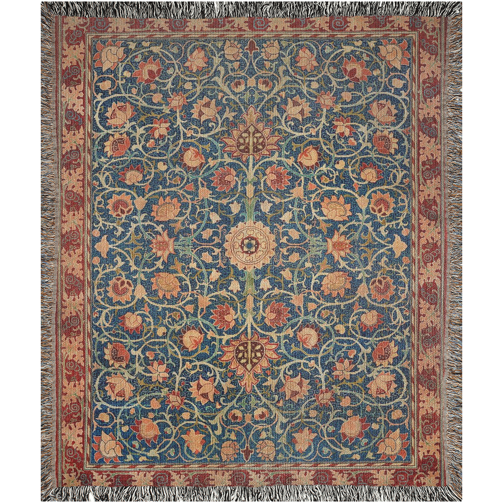 woven-blanket-inspired-by-william-morris-holland-park-collection-1