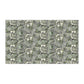 Kitchen Tea Towel inspired by William Morris - Anemone Collection (Mist)