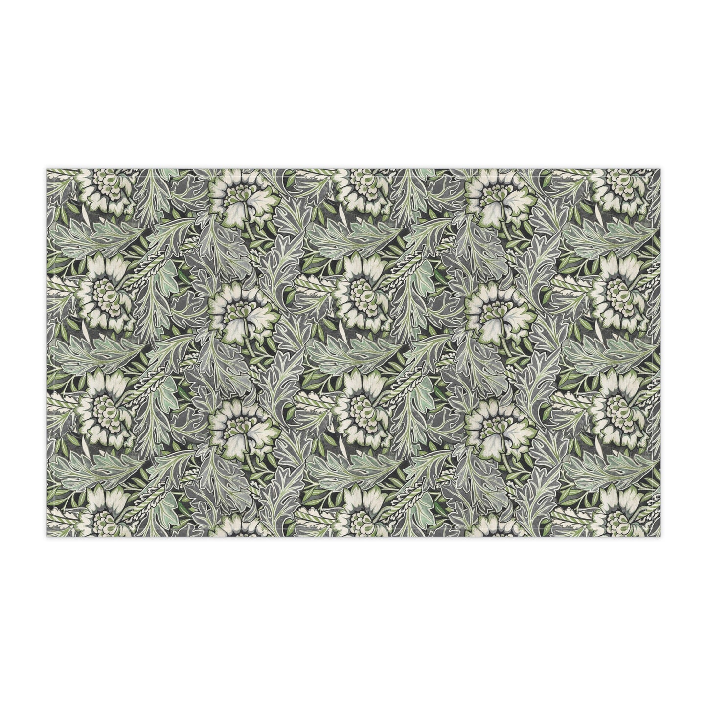 Kitchen Tea Towel inspired by William Morris - Anemone Collection (Mist)