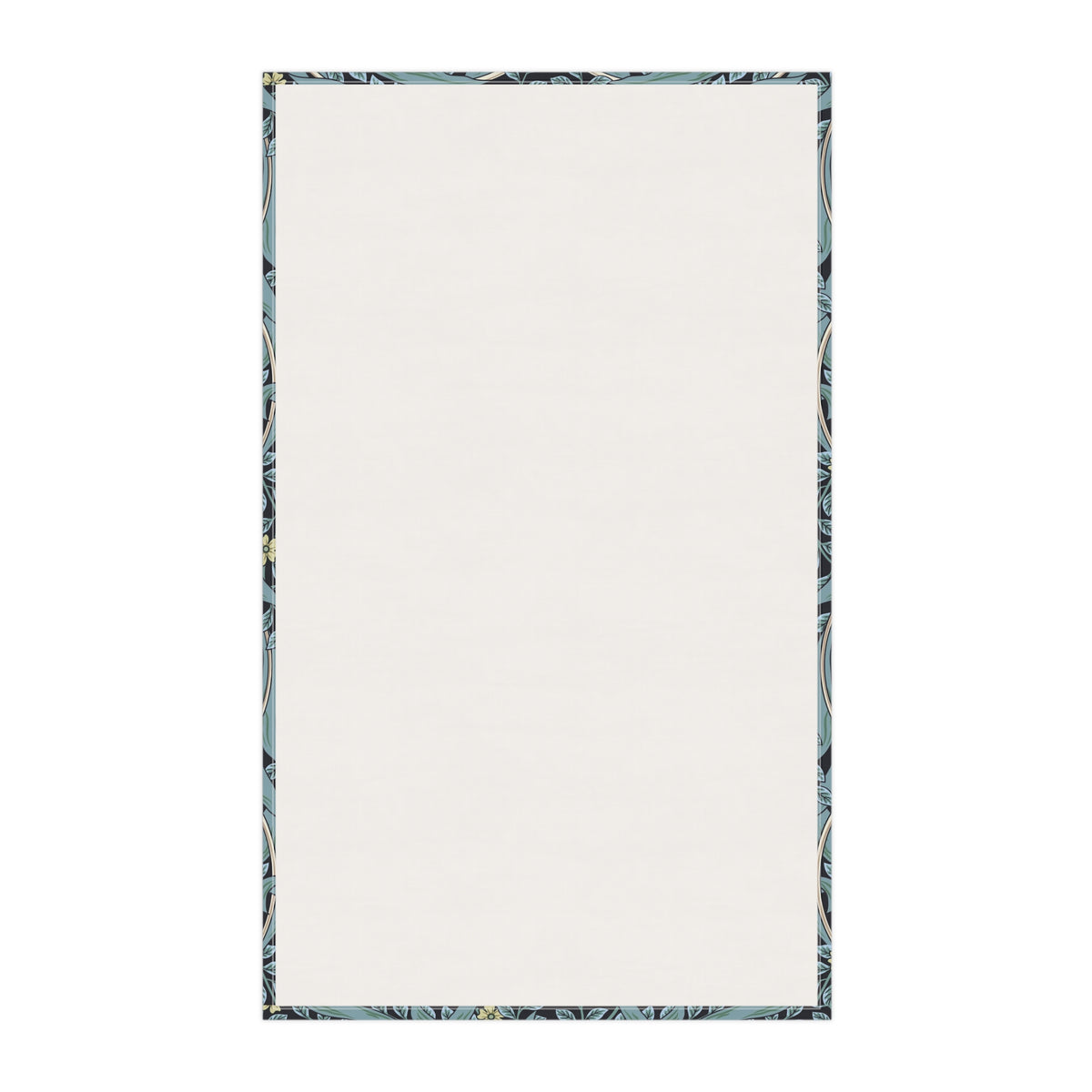 Kitchen Tea Towel inspired by William Morris - Pimpernel Collection (Slate)