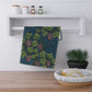 Kitchen Tea Towel in an Arts & Crafts floral pattern from William Morris & Co called Vine Collection