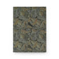 Floral patterned notebook cover on a white background