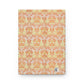 Notebook with a decorative pattern on a white background