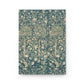 Floral patterned notebook cover on a white background