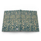 Floral patterned notebook on a white background