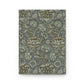 Floral patterned notebook on a white background