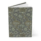 Floral patterned notebook on a white background