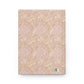 Patterned notebook cover on a white background