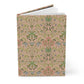 Notebook with a floral pattern on a white background