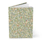 Notebook with a decorative cover featuring William Morris & Co birds and foliage on a white background