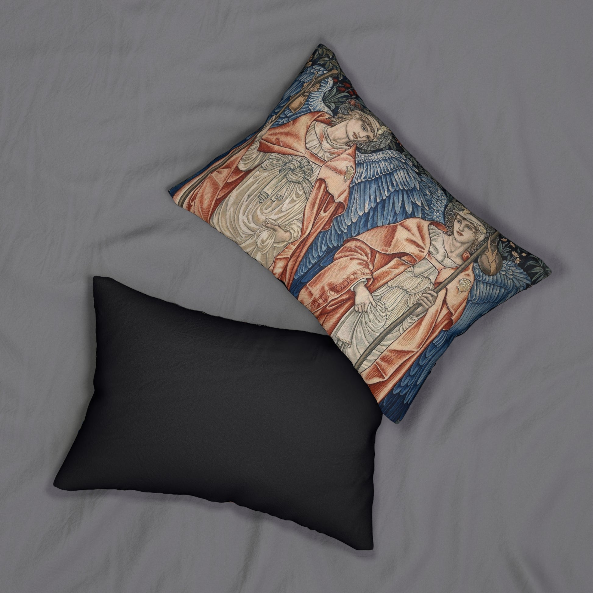 William Morris & Co cushions are designed to add a touch of custom character to any setting, these cushions are a decor enthusiast's dream come true. Add this beautiful spun-polyester lumbar pillow to your home decor pieces today.