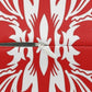 Lumbar Cushion inspired by William Morris - Brer Rabbit Collection (Red)