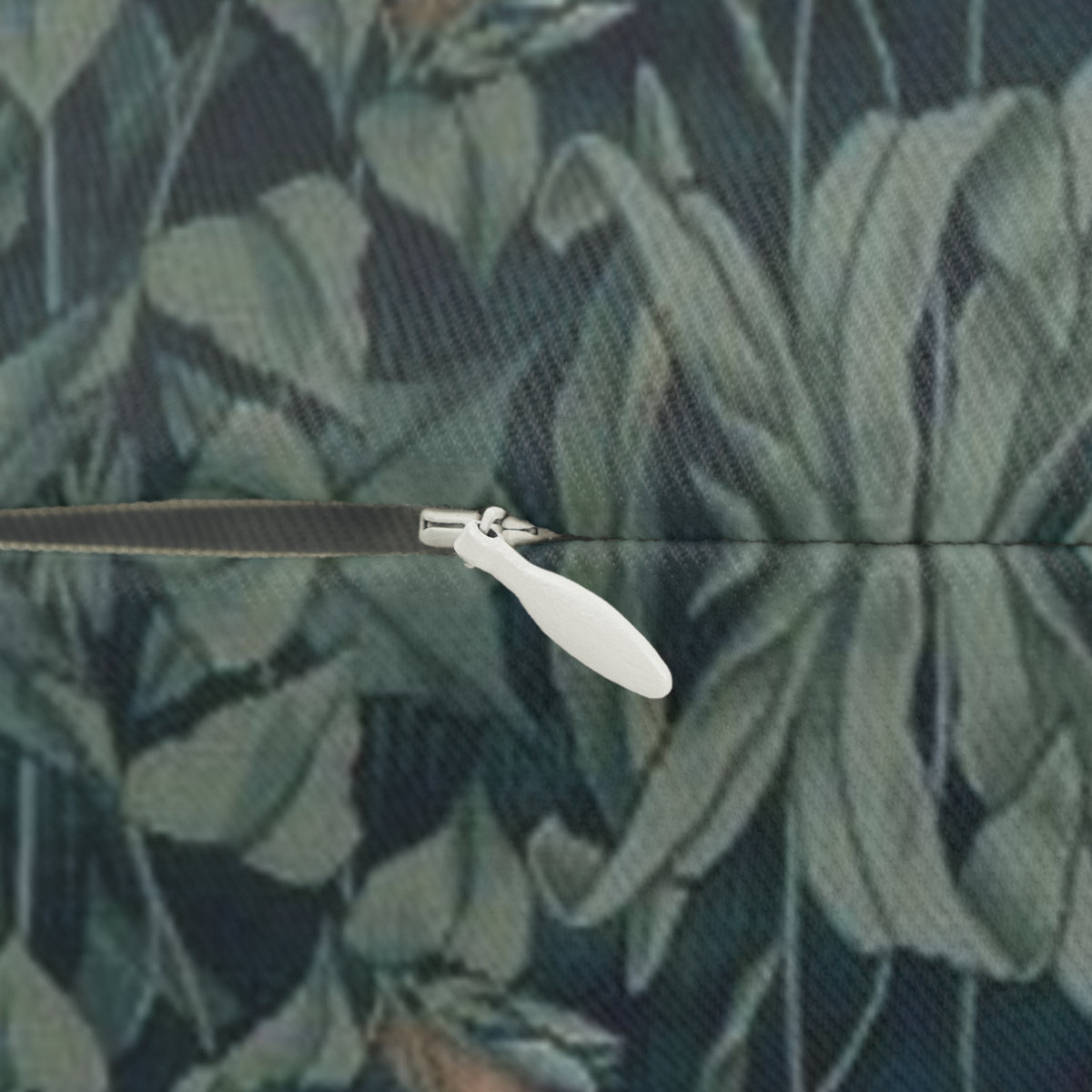 Lumbar Cushion designed by William Morris & Co in a floral pattern called Greenery Collection (Dear)
