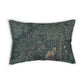 Lumbar Cushion designed by William Morris & Co in a floral pattern called Greenery Collection (Fox)