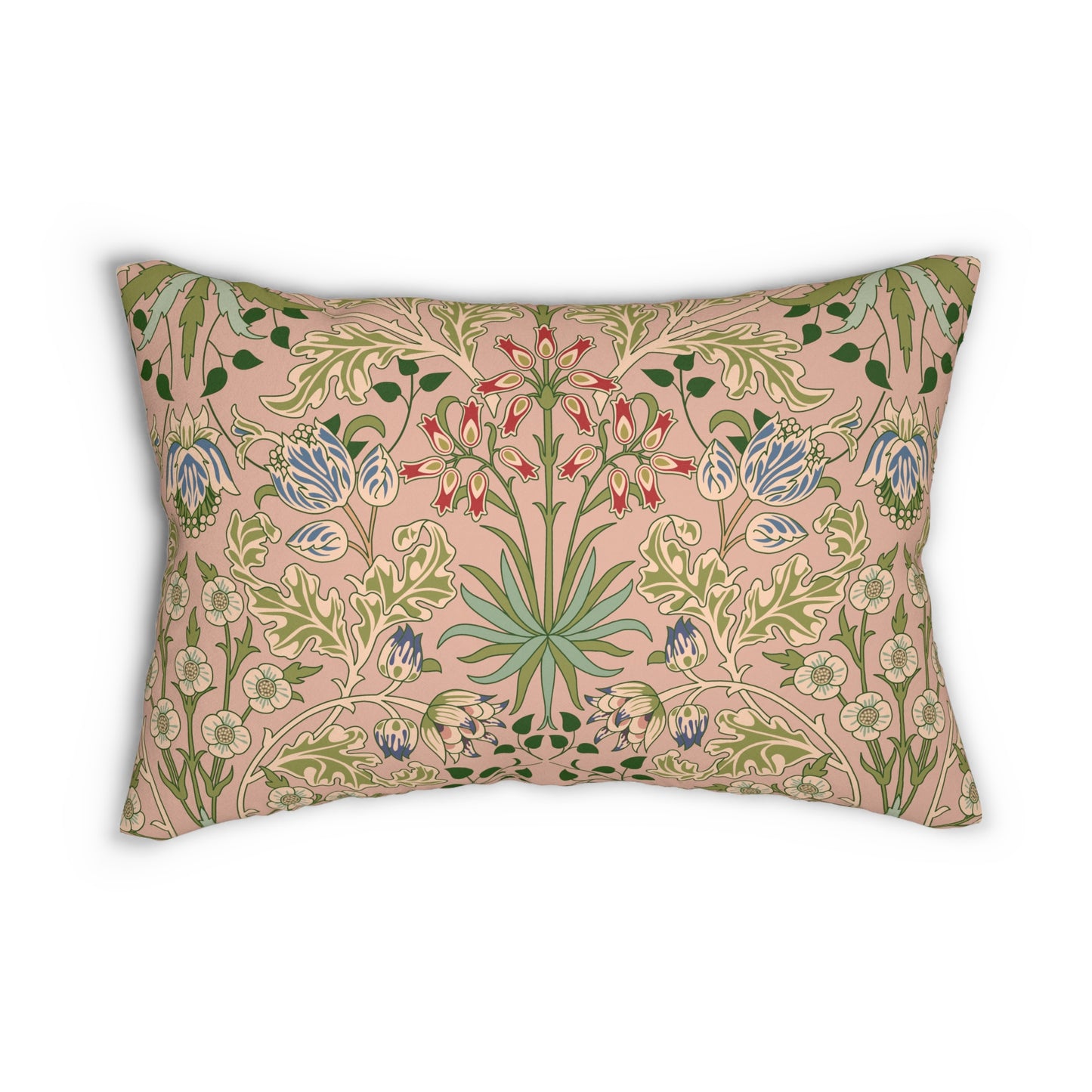 Lumbar Cushion inspired by William Morris - Hyacinth Collection (Blossom)