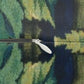 Lumbar Cushion designed by William Morris & Co in a green floral pattern called Pheasant & Squirrel Collection (Pheasant)