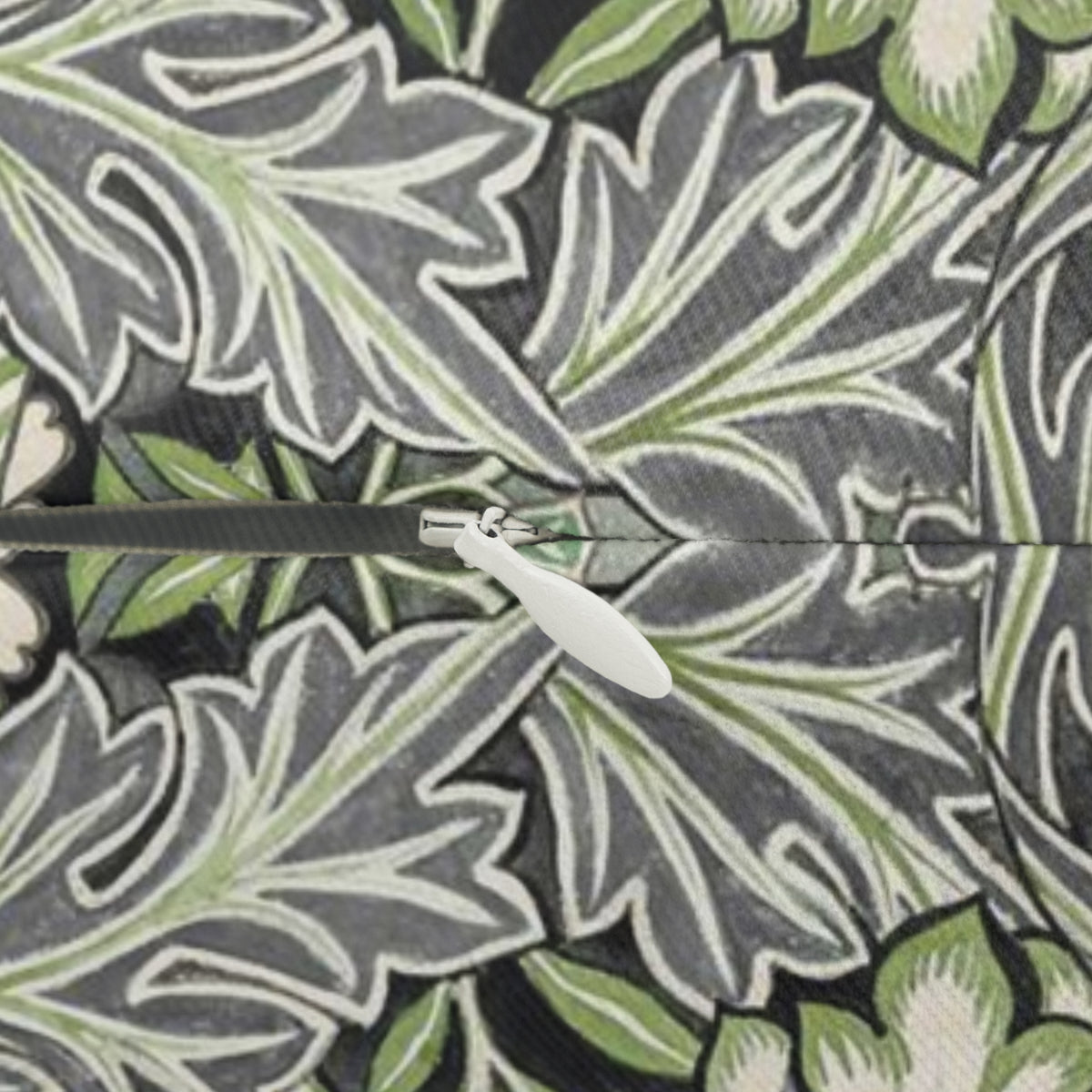 Lumbar Cushion inspired by William Morris - Anemone Collection (Mist)