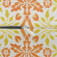 Lumbar Cushion designed by William Morris & Co in a floral orange pattern called Golden Bough Collection
