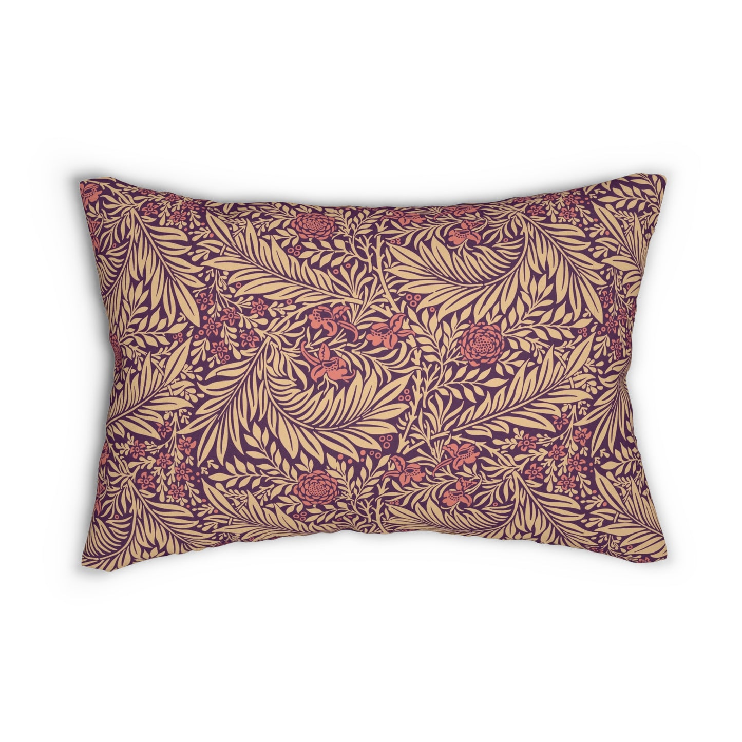 William Morris & Co Lumbar Cushion - inspired by the timeless elegance of William Morris Art. Immerse your living space in the rich heritage of arts and crafts with this lumbar cushion.