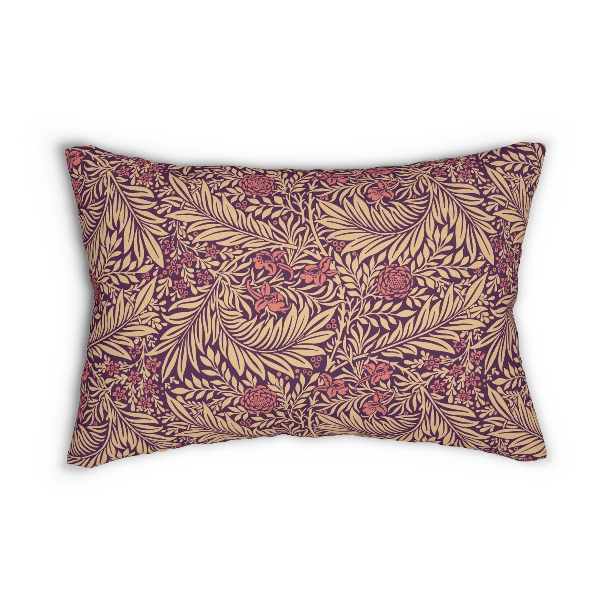 William Morris & Co Lumbar Cushion - inspired by the timeless elegance of William Morris Art. Immerse your living space in the rich heritage of arts and crafts with this lumbar cushion.