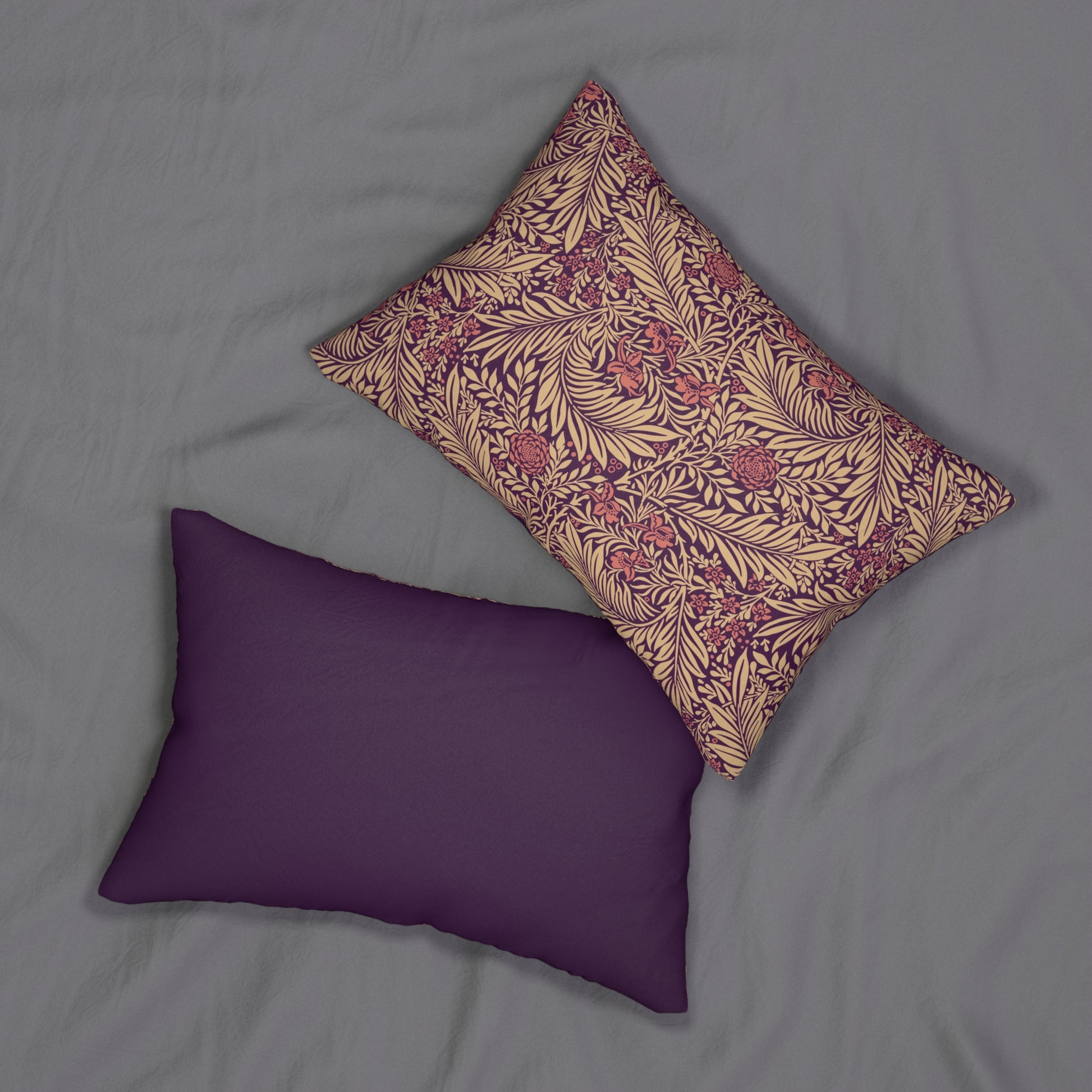 William Morris & Co Lumbar Cushion - inspired by the timeless elegance of William Morris Art. Immerse your living space in the rich heritage of arts and crafts with this lumbar cushion.