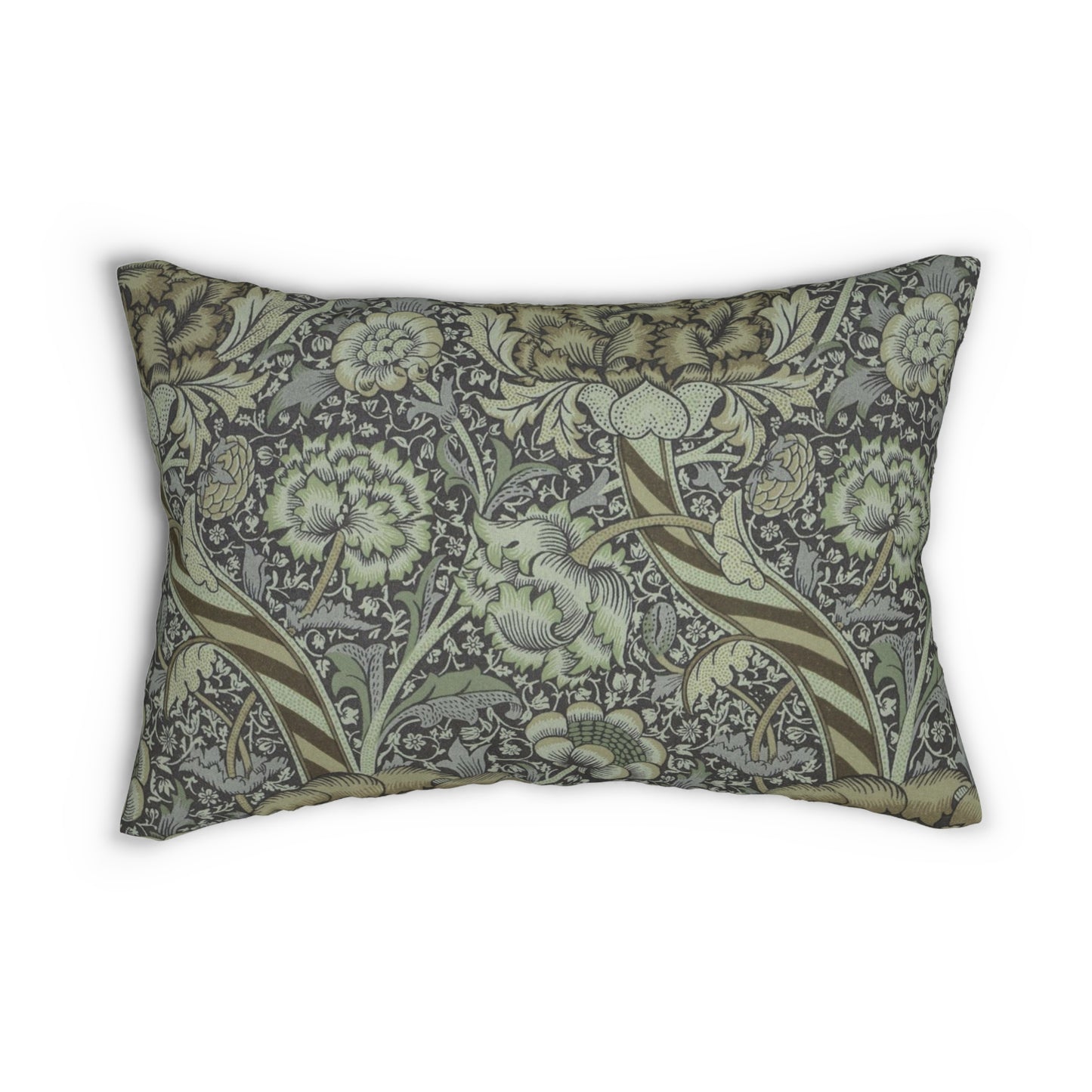 William Morris & Co Lumbar Cushion - inspired by the timeless elegance of William Morris Art. Immerse your living space in the heritage of arts and crafts with this lumbar cushion