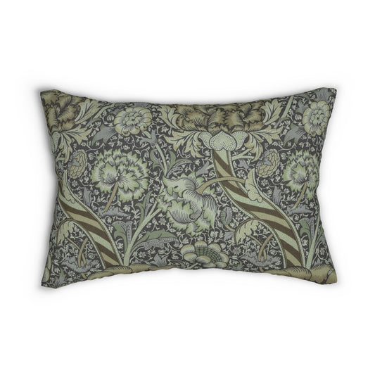 William Morris & Co Lumbar Cushion - inspired by the timeless elegance of William Morris Art. Immerse your living space in the heritage of arts and crafts with this lumbar cushion