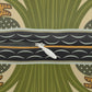 Lumbar Cushion inspired by William Morris - Swan, Rush and Iris Collection (Black Swan)