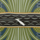 Lumbar Cushion inspired by William Morris - Swan, Rush and Iris Collection (White Swan)