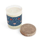 Luxury Scented Candle in an Arts & Crafts floral pattern inspired by William Morris & Co called Medway Collection