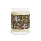 Luxury Scented Candle in an Arts & Crafts pattern inspired by William Morris & Co called Golden Lily Collection (Midnight)