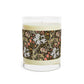 Luxury Scented Candle in an Arts & Crafts pattern inspired by William Morris & Co called Golden Lily Collection (Midnight)