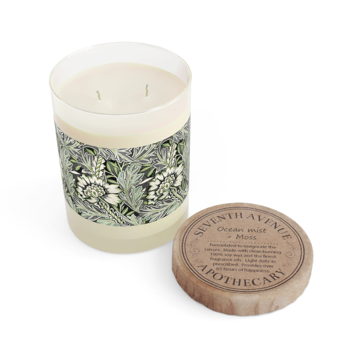 Luxury Scented Candle inspired by William Morris - Anemone Collection (Mist)