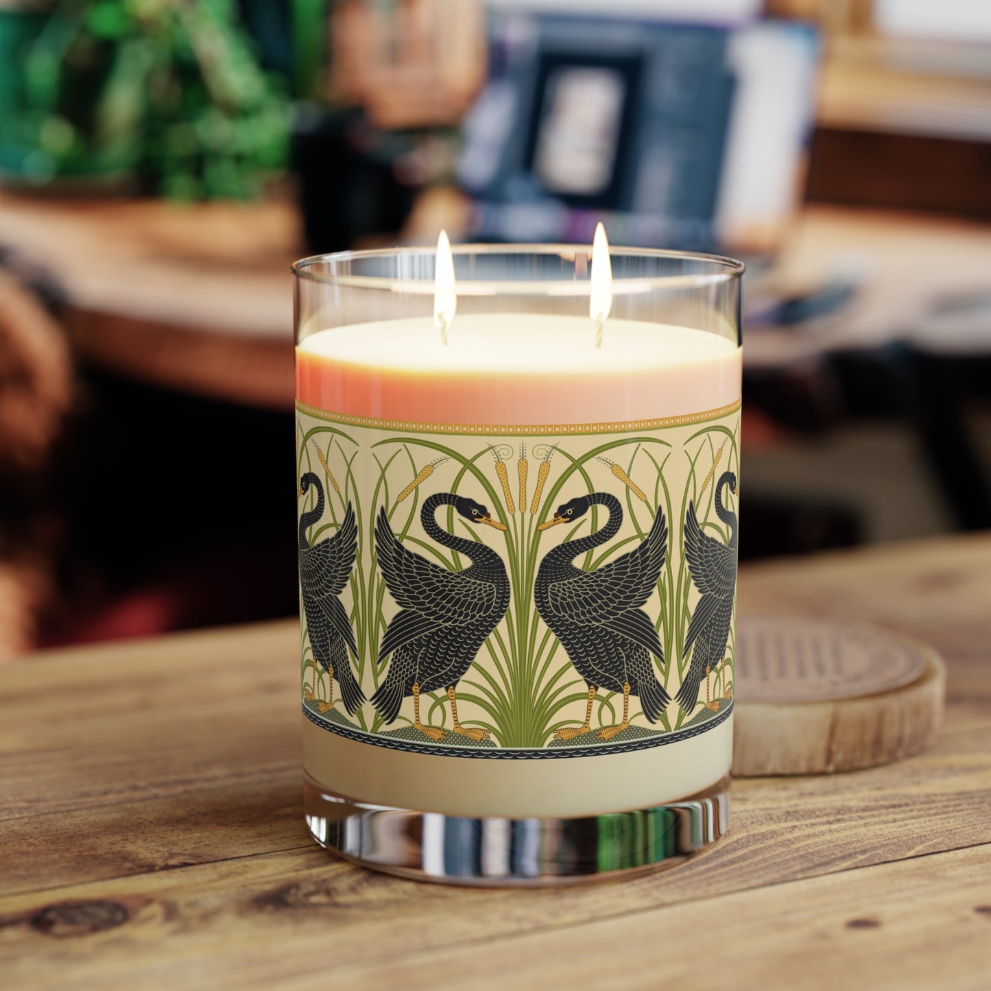 Luxury Scented Candle inspired by William Morris - Black Swan Collection (Cygnus Aatratus)