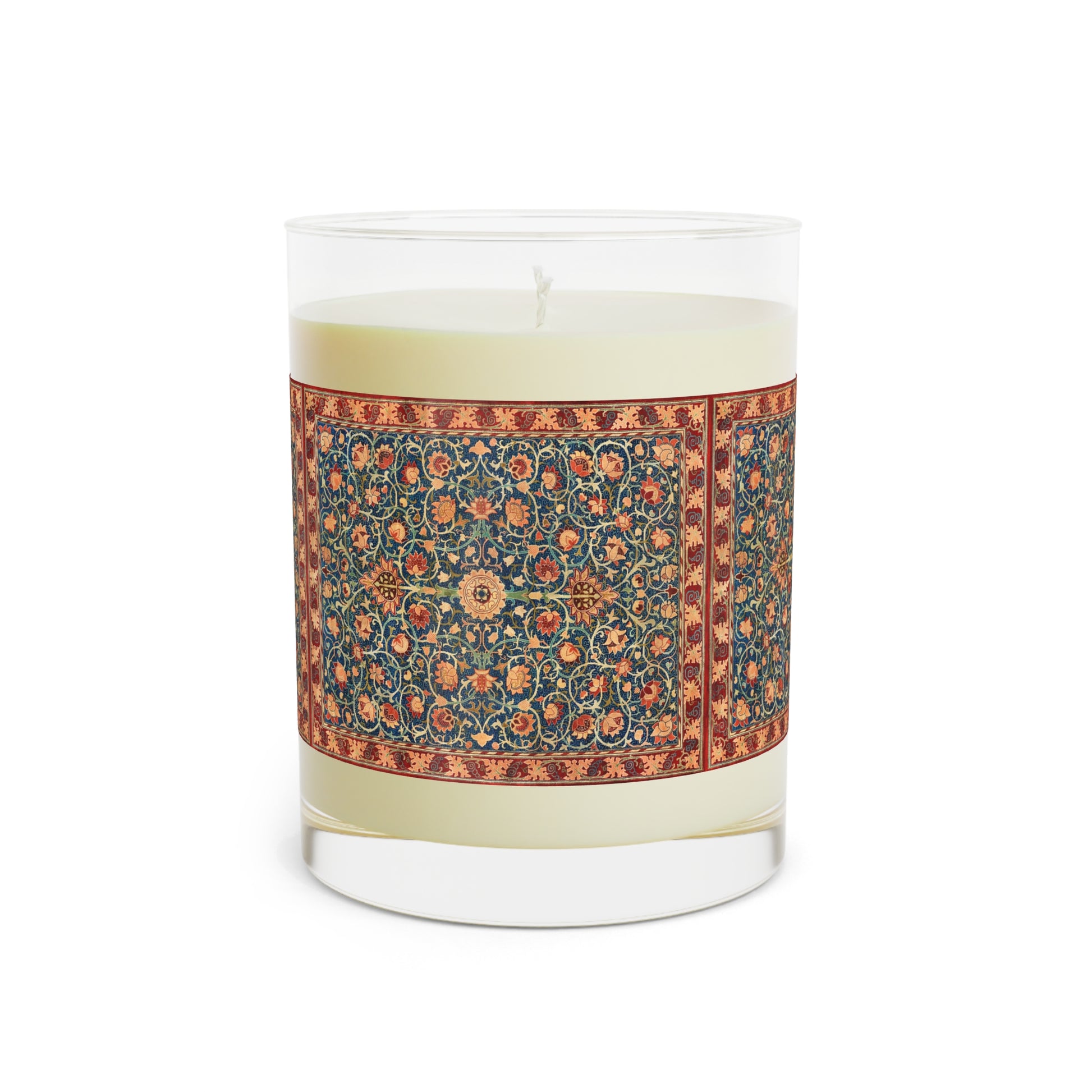 Luxury Scented Candle in an Arts & Crafts pattern inspired by William Morris & Co called Holland Park Collection