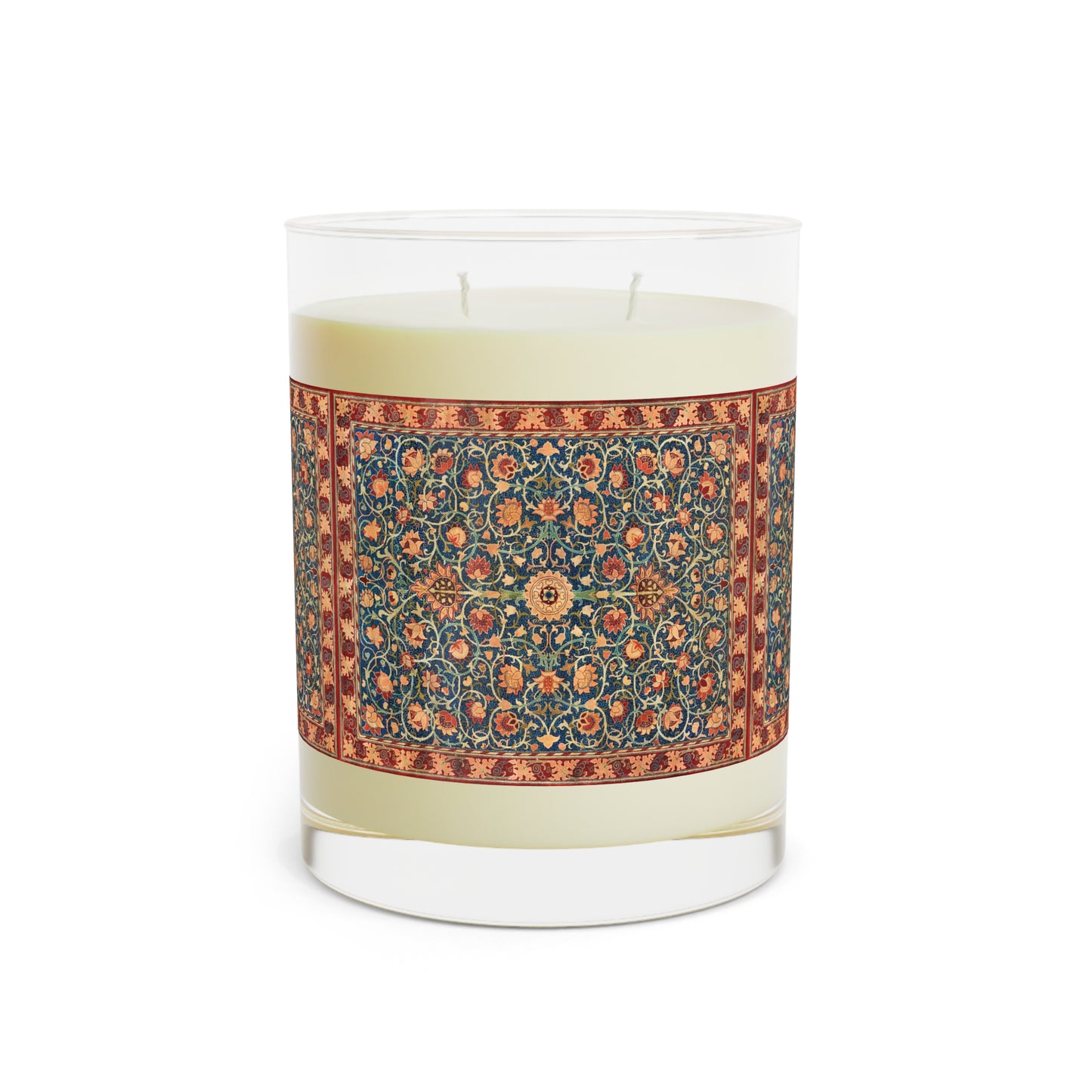 Luxury Scented Candle in an Arts & Crafts pattern inspired by William Morris & Co called Holland Park Collection