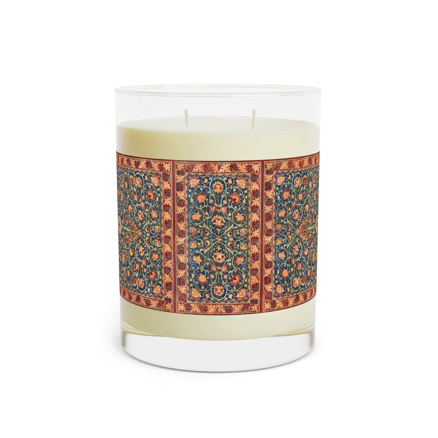 Luxury Scented Candle in an Arts & Crafts pattern inspired by William Morris & Co called Holland Park Collection