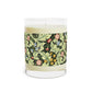 Luxury Scented Candle in an Arts & Crafts floral pattern inspired by William Morris & Co called Leicester Collection (Green)