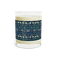 Luxury Scented Candle in an Arts & Crafts pattern inspired by William Morris & Co called Bluebird Collection