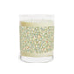 Luxury Scented Candle in an Arts & Crafts pattern inspired by William Morris & Co called Bird and Pomegranate Collection (Parchment) by Kathleen Kersey