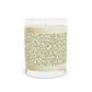 Luxury Scented Candle in an Arts & Crafts pattern inspired by William Morris & Co called Bird and Pomegranate Collection (Parchment) by Kathleen Kersey